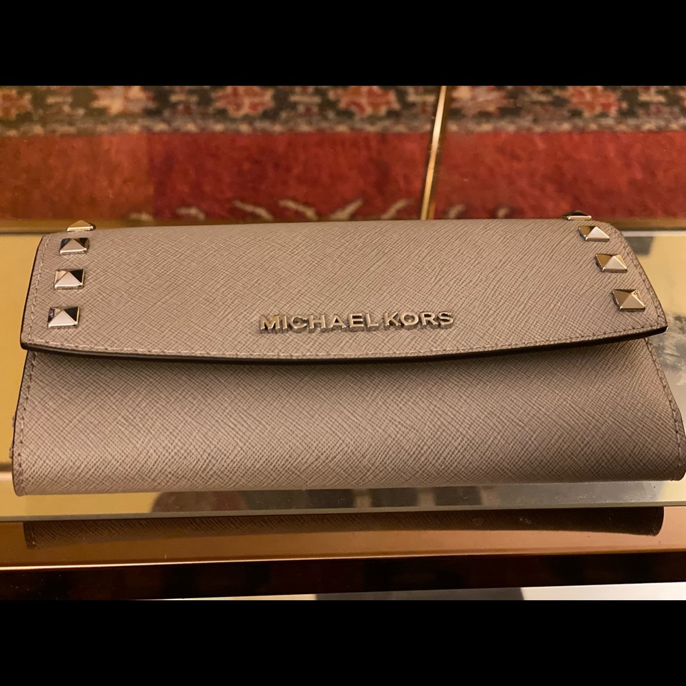 Studded MK Wallet